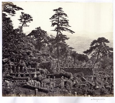 Ciudad de Nagasaki (Japón) en 1865 de Unknown